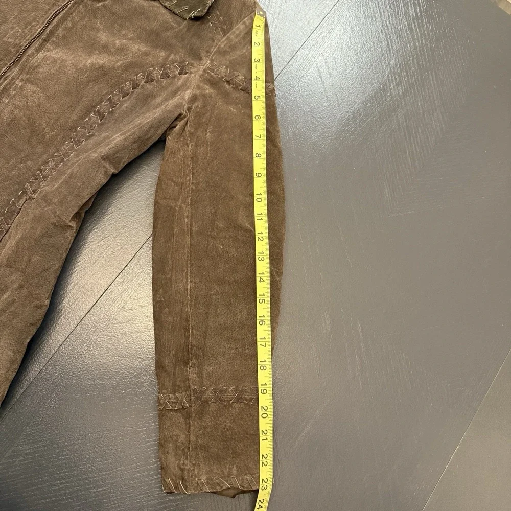 Kasper Women's  Leather Jacket Size Small Cottagecore‎ Hippie Boho